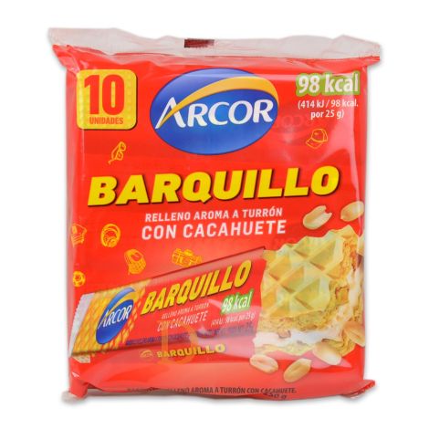 Barquillo Arcor 250 g (Turrón)