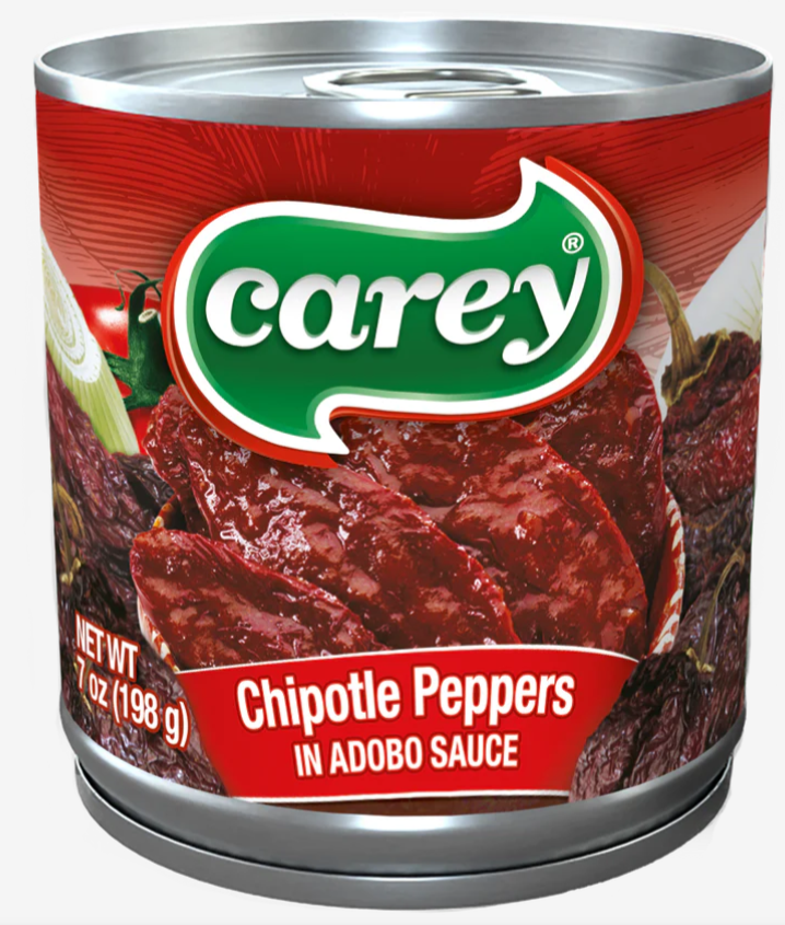 *Chiles Chipotles Adobados 198g - CAREY