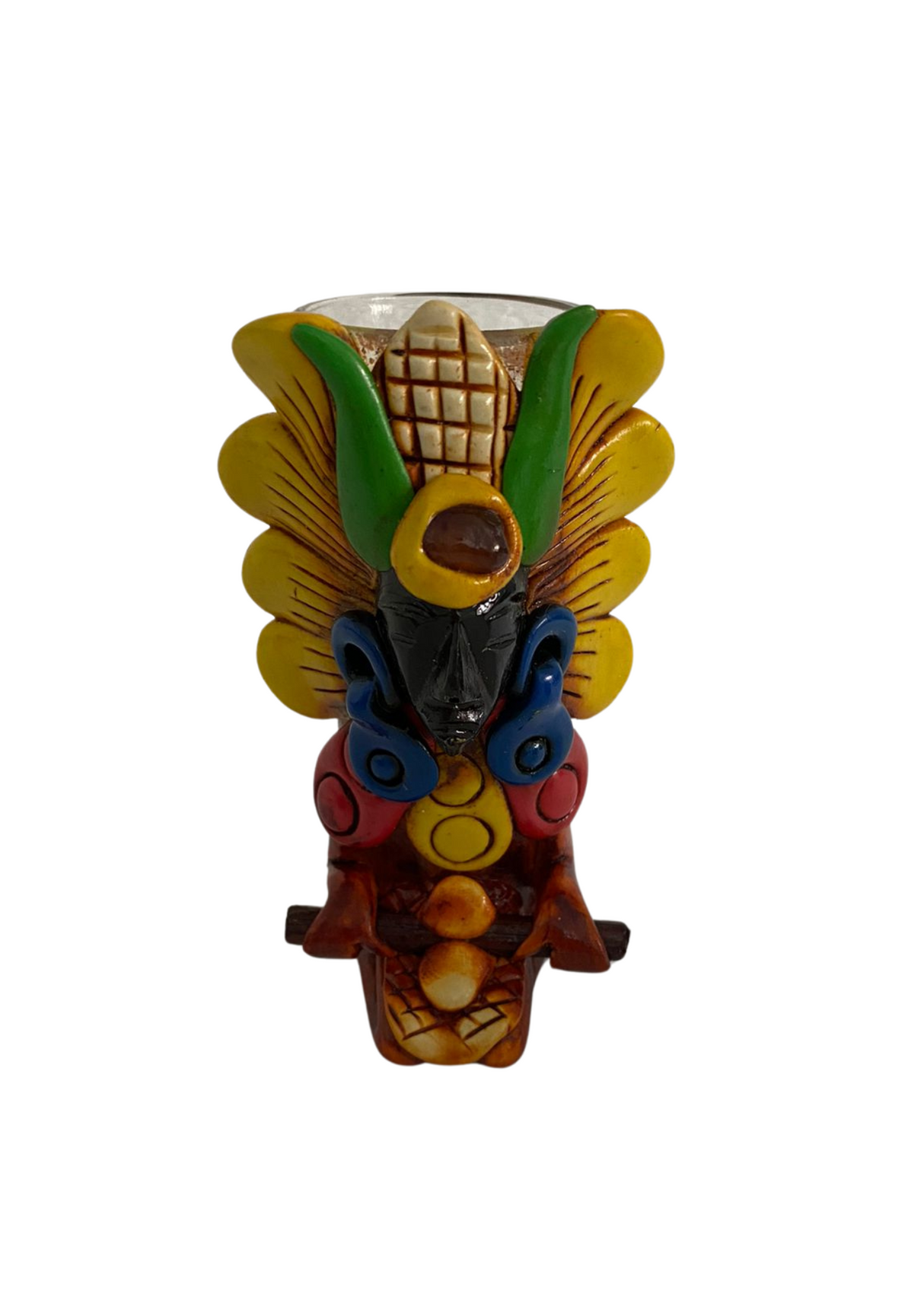 Juego Tequilero Figura Prehispánica