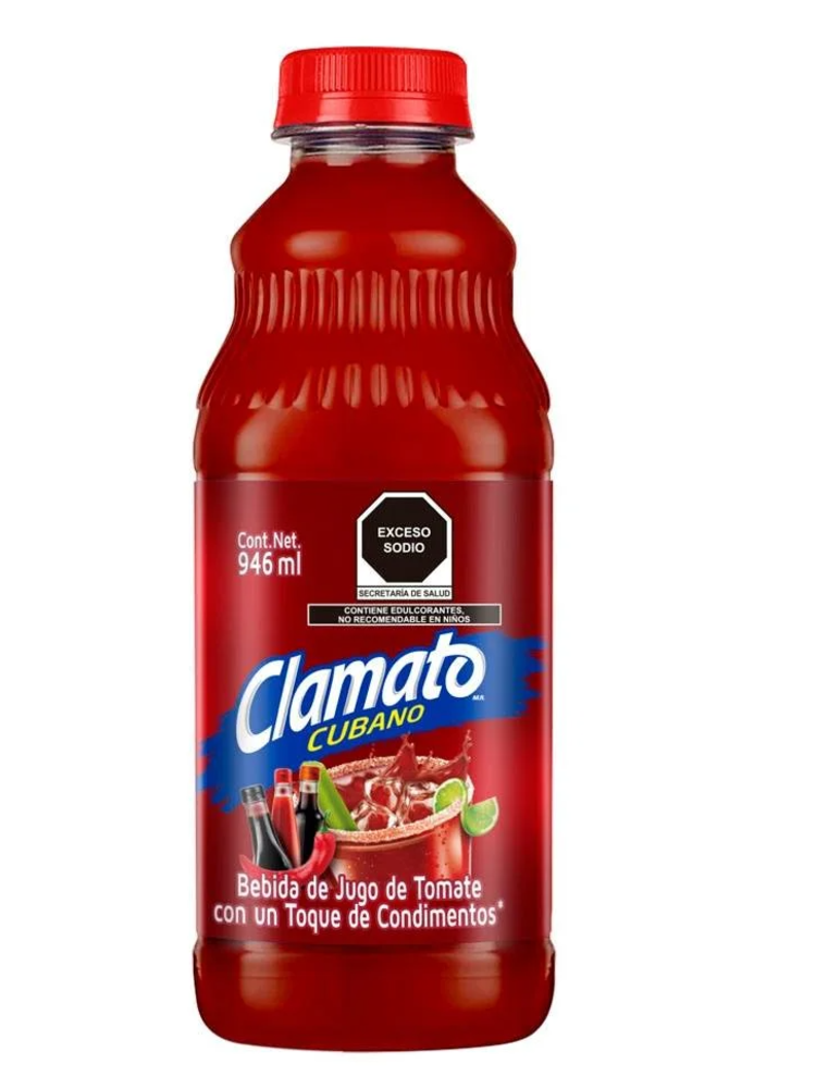 Clamato Cubano - Cocktail de Tomate 946 ml