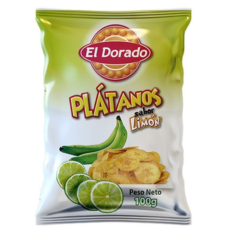 Platanitos Limón 100g -  EL DORADO