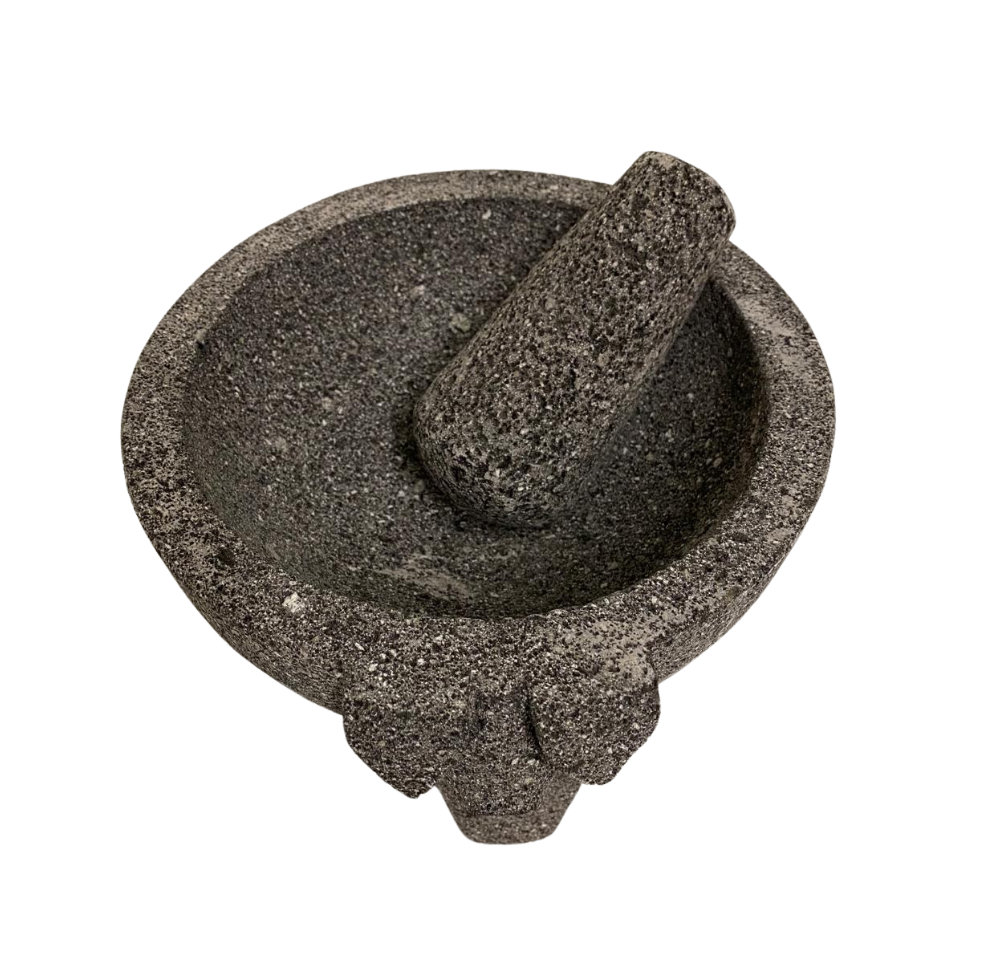 Molcajete de piedra volcánica Grande 24 cm   #8