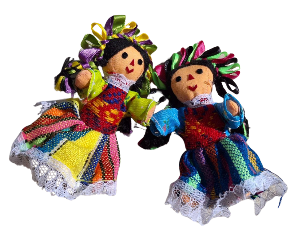 *Muñeca Lele 9 cm - Muñeca Mazahua tradicional