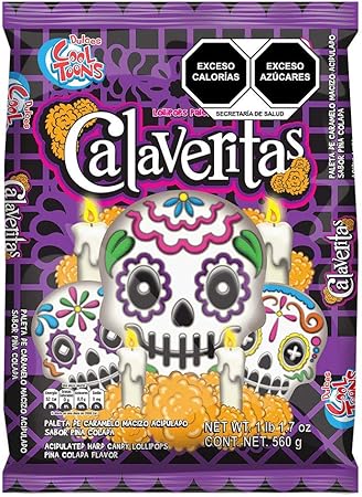 Paleta Calaveritas 14 g Cool Toons