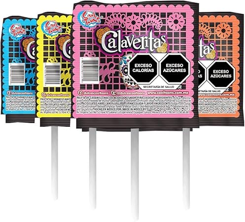 Paleta Calaveritas 14 g Cool Toons