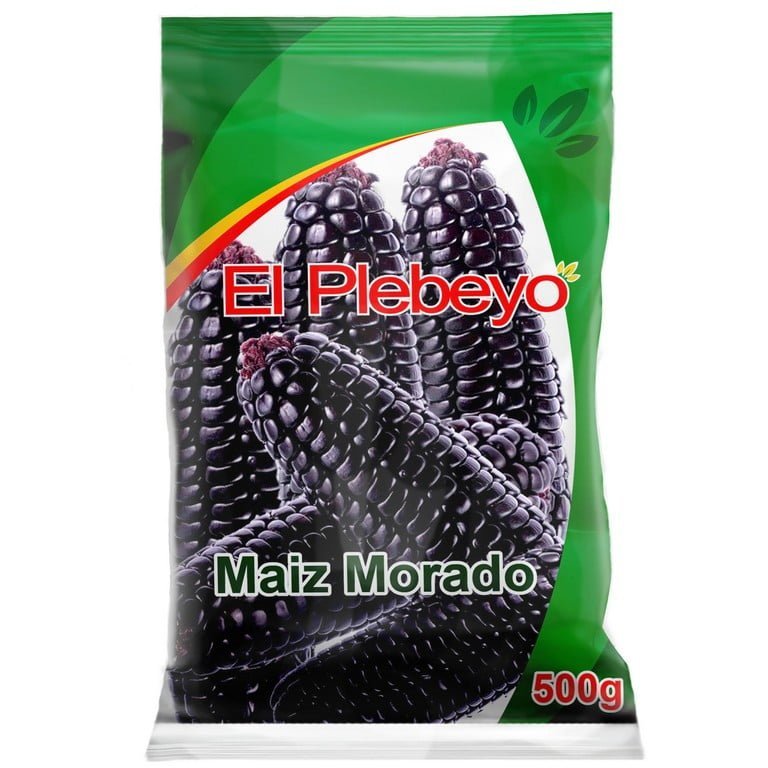 Maíz Morado en Mazorca 500g -  EL PLEBEYO