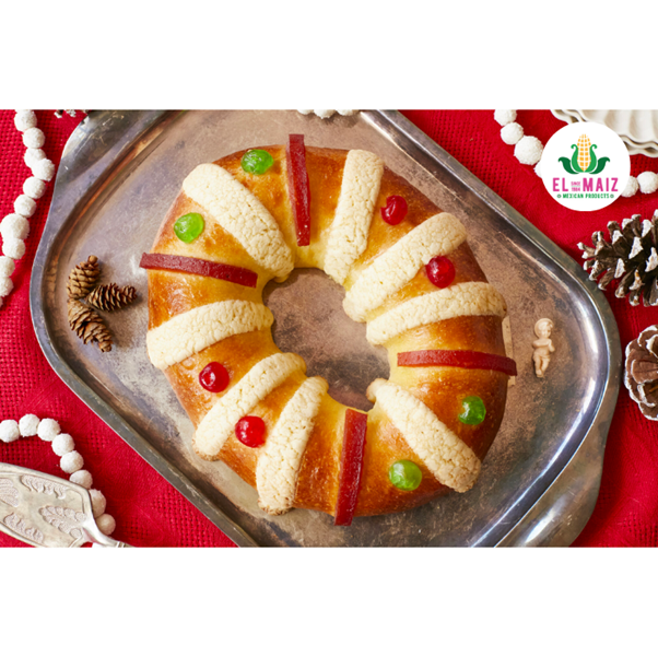 Rosca de Reyes Grande Familiar 7/8 personas Express Delivery 20 CHF or Pickup at Sore