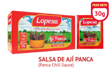 Salsa de  Aji Panca  30 g  Lopesa