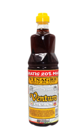 *Vinagre Venturo Tinto  600 ml