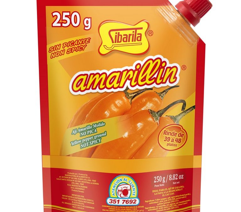 amarillin Aji amarillo molido Pouch 250 g SIBARITA