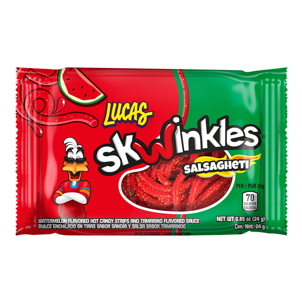 Skwinkles Salsagheti Sabor Tamarindo 24g - LUCAS