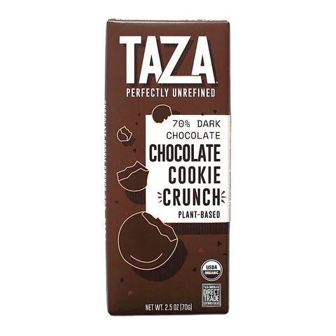 Bio Dark Chocolate Cookie Crunch 70 % TAZA