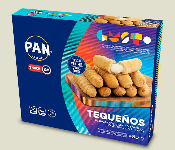 Tequeños de queso P.A.N. SNACK ON