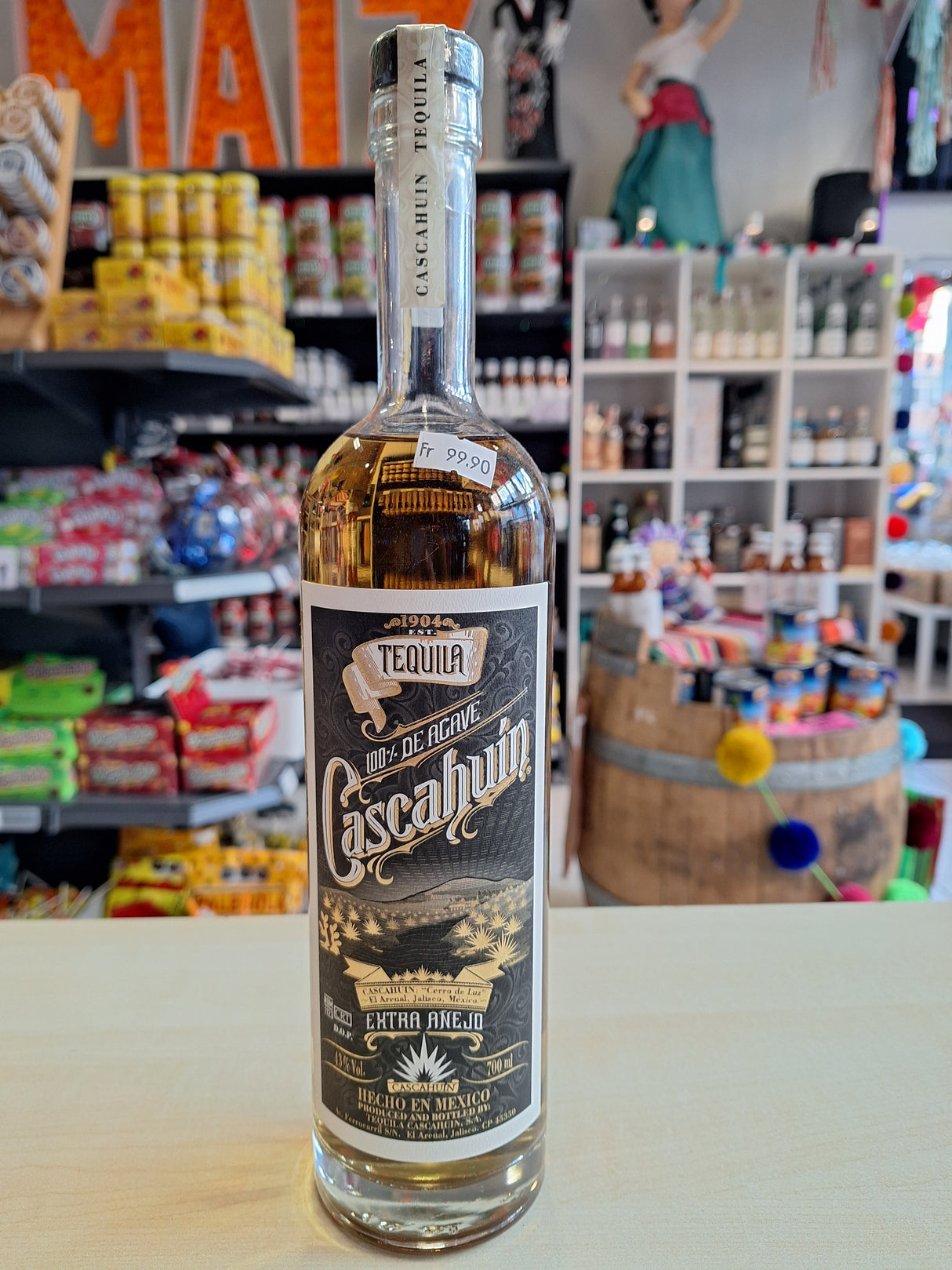 *Tequila  Cascahuin Extra Añejo 700 ml  43.0 Vol