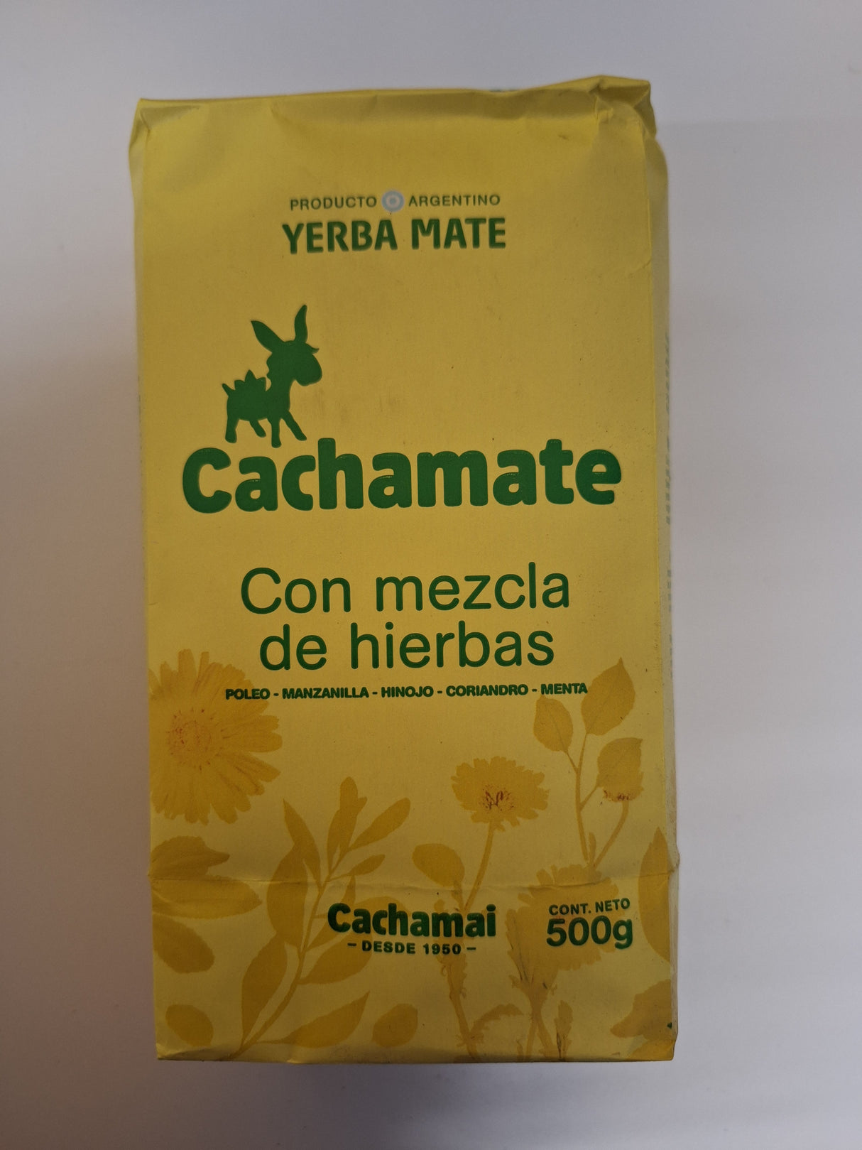 Yerba Mate Mezcla de Hierbas 500 gr - CACHAMATE