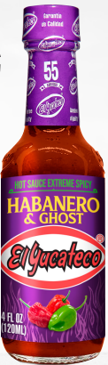 *Salsa Habanero & Ghost EXTRA HOT 120ml - EL YUCATECO