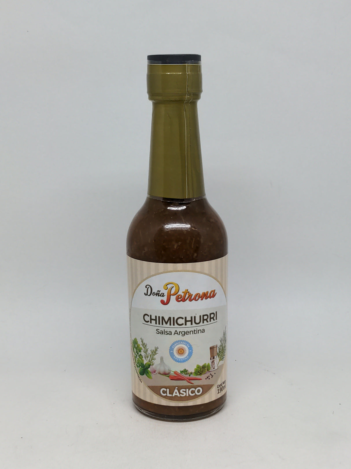 *Chimichurri liquido Clasico 190 ml  DONA PETRONA